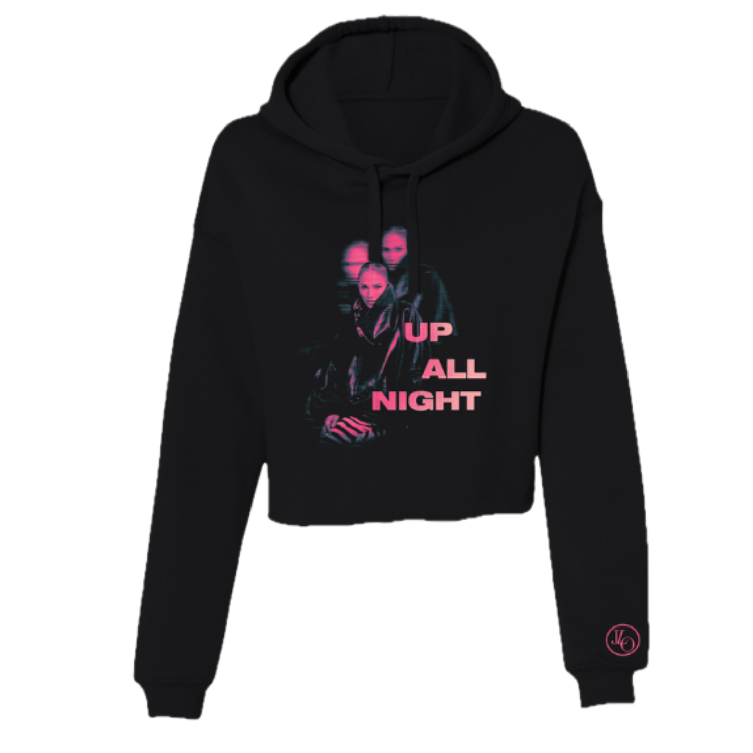 Up All Night Women's Crop Hoodie – Jennifer Lopez