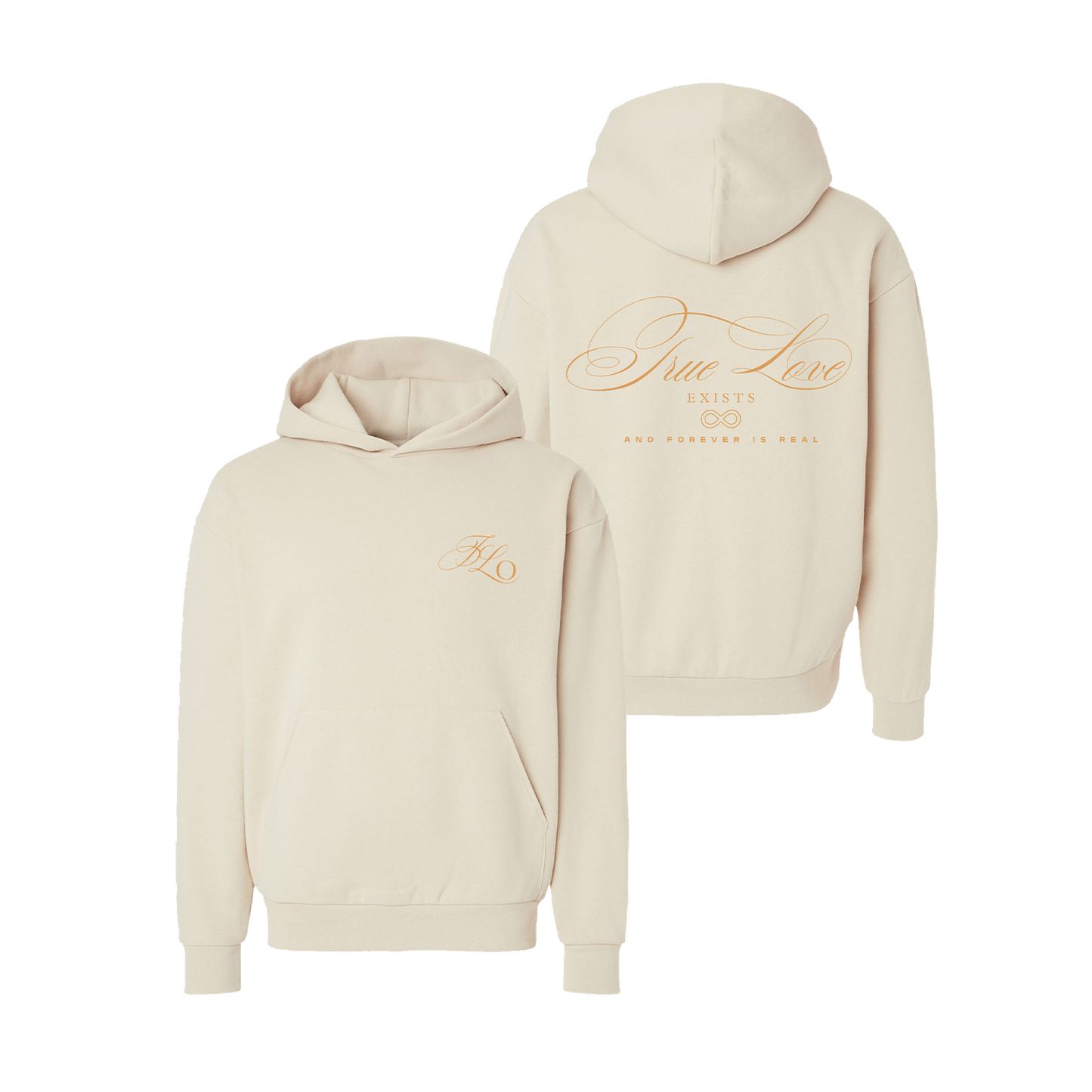 Forever Is Real...Now Cream Hoodie