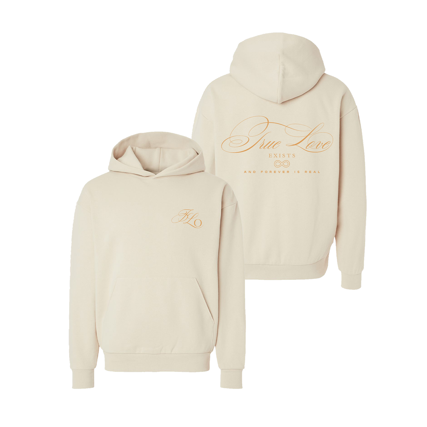 Forever Is Real...Now Cream Hoodie