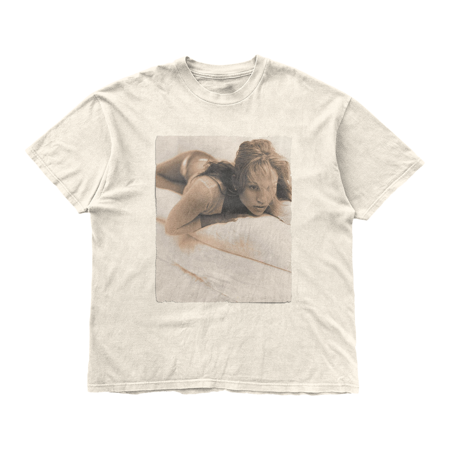 On The 6 Vintage Cream T-Shirt