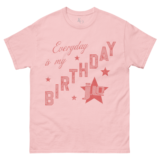 Birthday Star Pink Tee