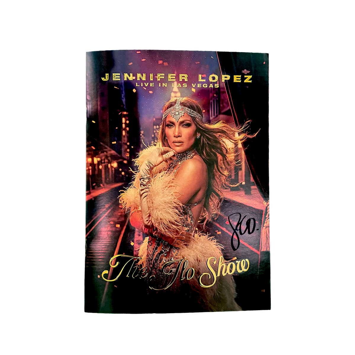 The JLO Show Autographed  Program
