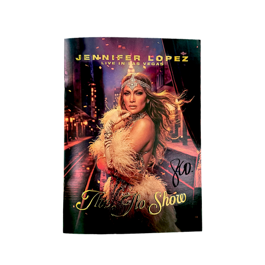 The JLO Show Autographed  Program