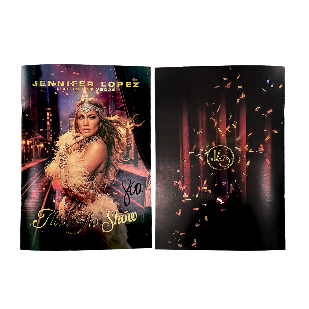 The JLO Show Autographed  Program