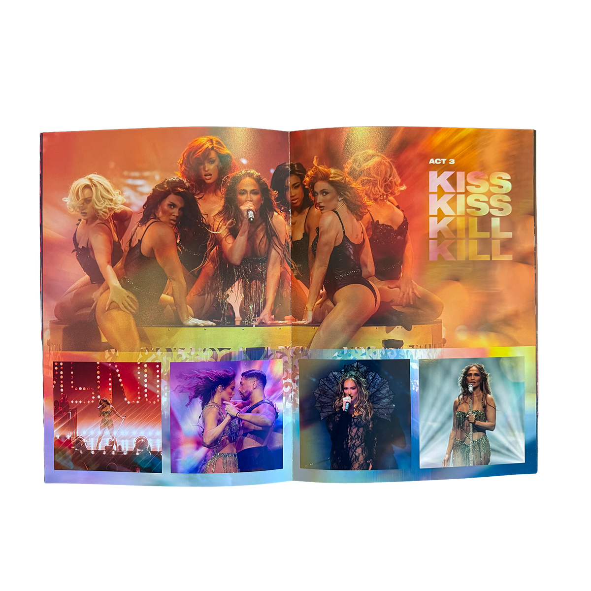 The JLO Show Autographed  Program