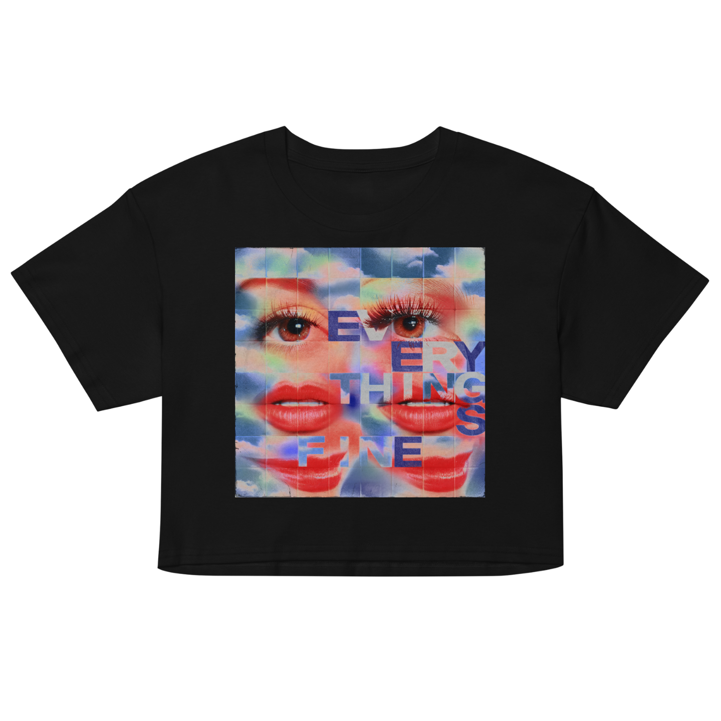 Everything's Fine Women's Crop Top