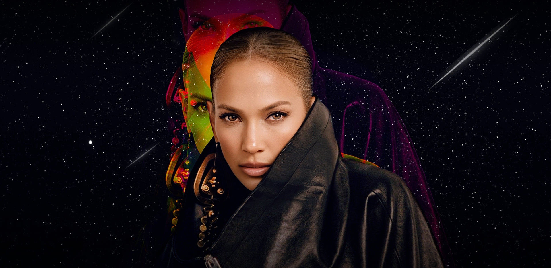 JENNIFER LOPEZ  トップス Jennifer Lopez Shows Off Toned Abs in White Turtleneck Crop Top in