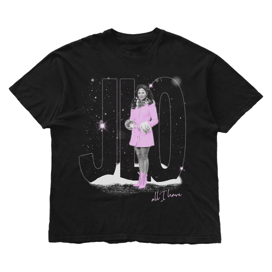 JLO Pink Coat Photo Tee